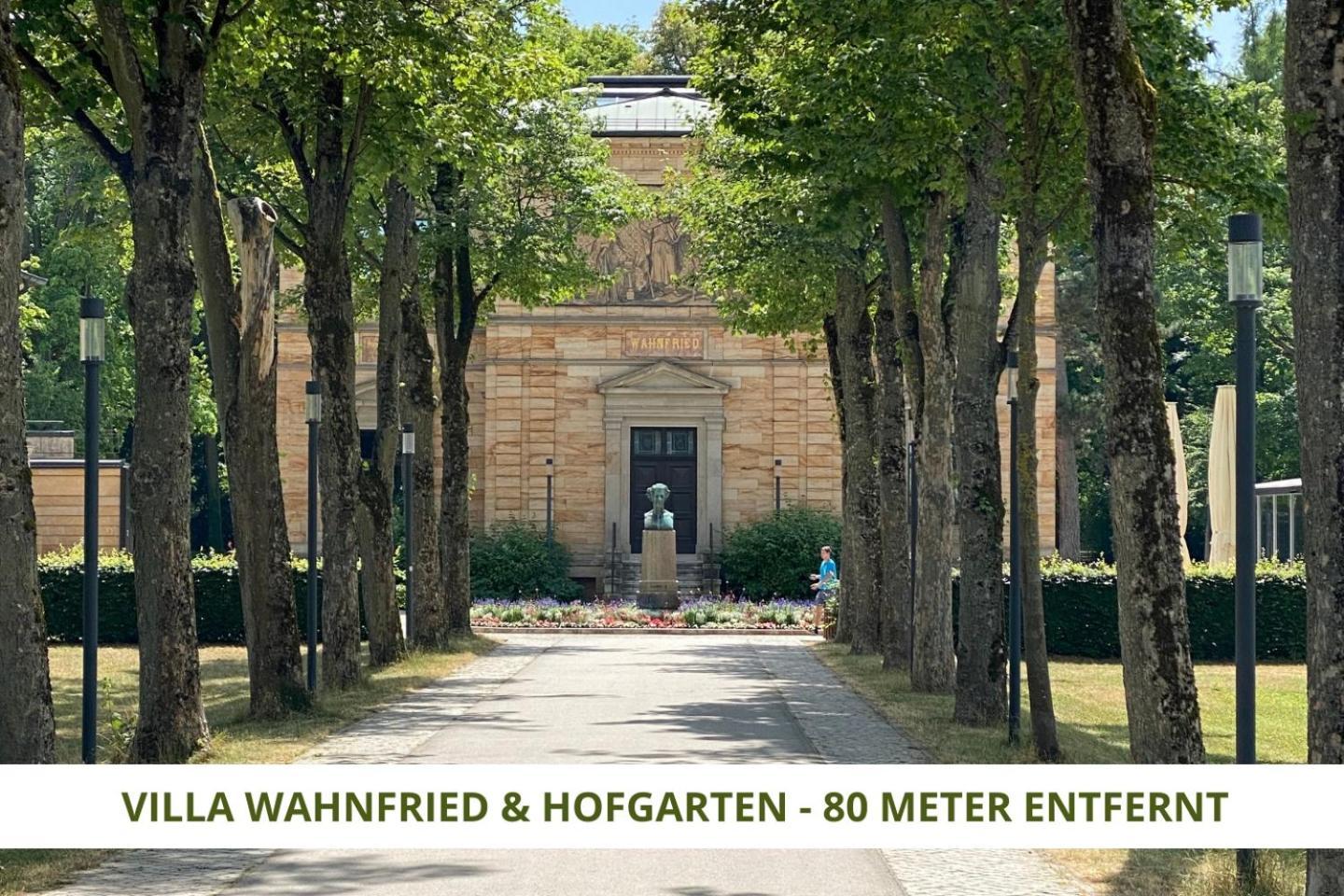 Apartment Wahnfried No5 - Zentrales Cityapartment Kueche Mit Duschbad - 300M Zur Fussgaengerzone Bayreuth Buitenkant foto