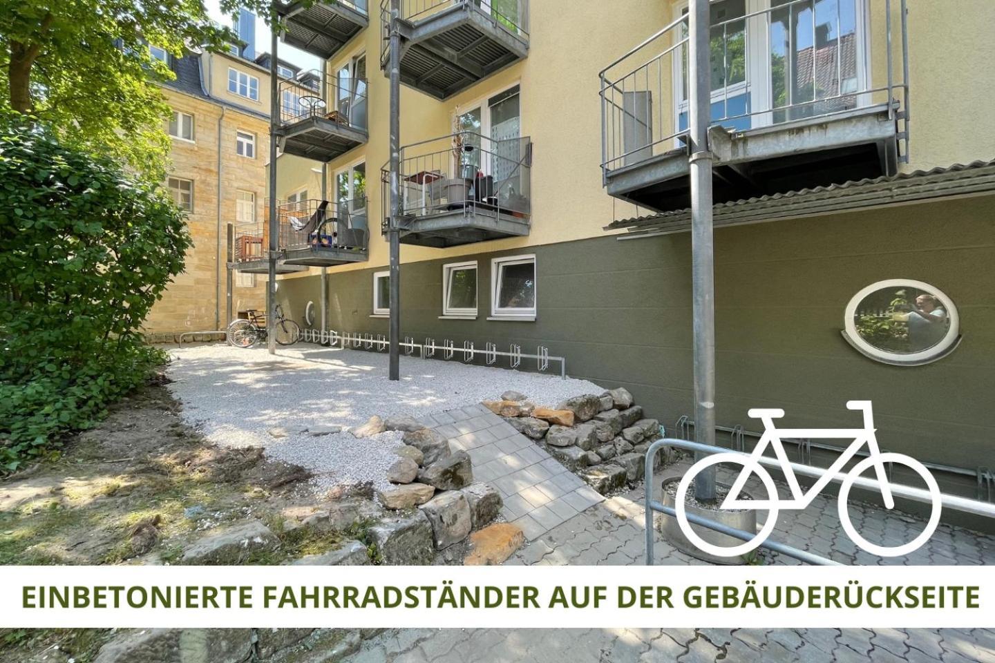 Apartment Wahnfried No5 - Zentrales Cityapartment Kueche Mit Duschbad - 300M Zur Fussgaengerzone Bayreuth Buitenkant foto